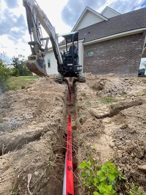 200A Underground Service — Residential project in Lake Charles, LA