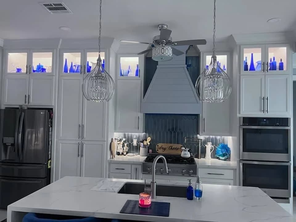 Lighting install — Babcock Electric